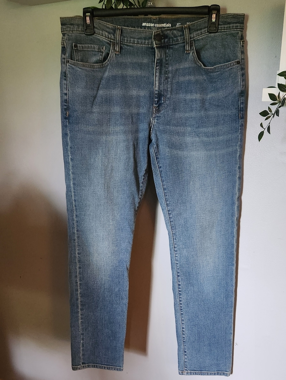36x33  Slim Fit Straight Leg Jeans